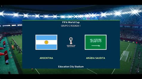 copa do mundo 2022 argentina x arabia saudita